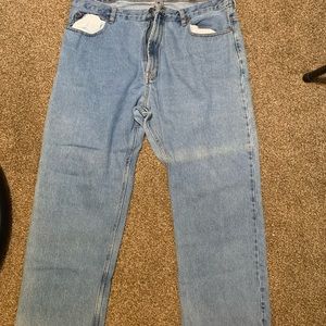 Men’s blue jeans
